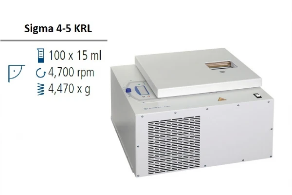 Несколько интересных фактов о центрифуге Sigma 4-5KRL