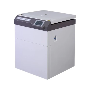 Напольная центрифуга с охлаждением и ротором на 4 стакана модель LD-6