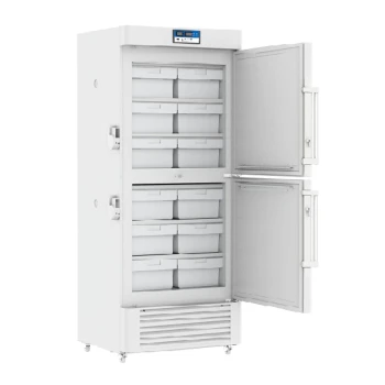 Морозильник для ультранизкой температуры ТМ MELING на 450 л. со встроенным мониторингом температуры (-10...-25°С)