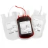 Потрійні контейнери для взяття 250 мл. крові з розчином ЦФДА-1 без адаптера для вакуумних пробірок (RТ250/150/150Са) 4955
