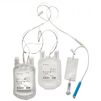 Двойные контейнеры для забора 250 мл. крови с раствором ЦФДА-1 без адаптера для вакуумных пробирок (RD250/150Са)